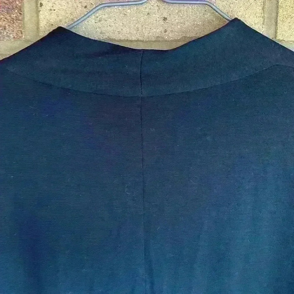Eileen Fisher long sleeve v neck oversize stretchy swing style tunic top XS - Picture 9 of 9